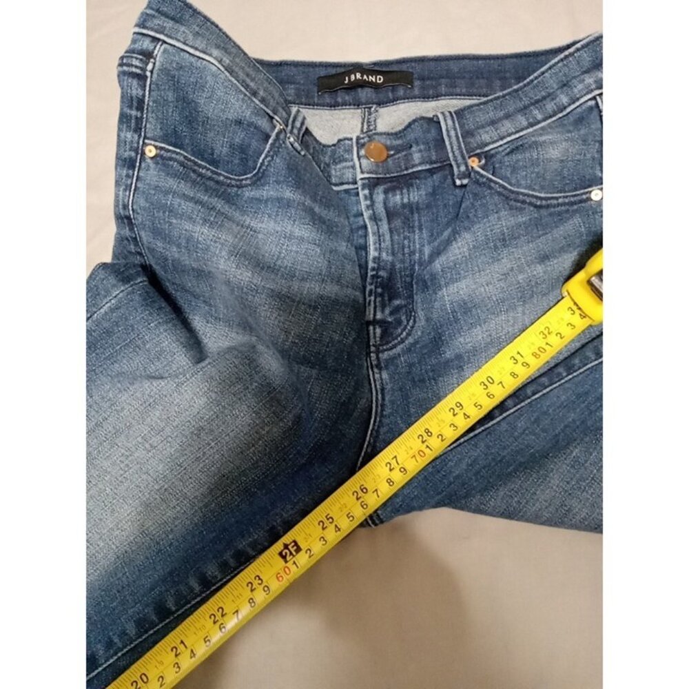 J Brand Blue Washed Slim Straight Jeans - Picture 10 of 10